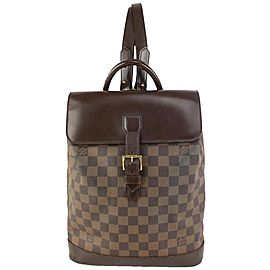 Louis Vuitton Damier Ebene Soho Backpack 101lv1