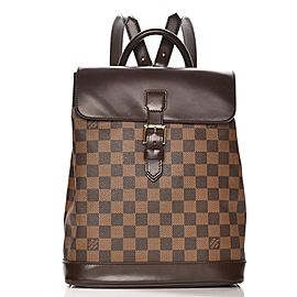 Louis Vuitton Damier Ebene Soho Backpack 860392