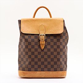 Louis Vuitton Damier Ebene Centenaire Arlequin Backpack Soho Bag 862751