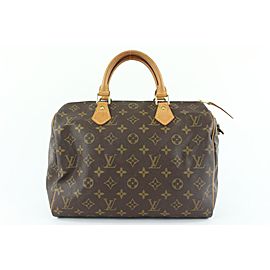 Louis Vuitton Medium Monogram Speedy 30 Boston Bag MM 215lvs55