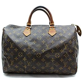 Louis Vuitton Speedy 35 Boston Mm 872413 Brown Monogram Satchel