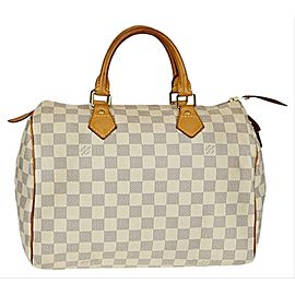 Louis Vuitton Damier Azur Speedy 30 Boston MM 60857