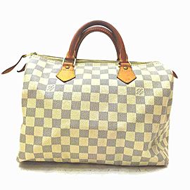 Louis Vuitton Damier Azur Speedy 30 Boston MM 861297