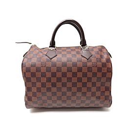 Louis Vuitton Damier Ebene Speedy 30 Boston MM 860867