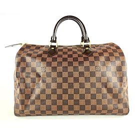 Louis Vuitton Damier Ebene Speedy 35 Boston GM 14LVA1019