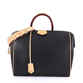 Louis Vuitton Black Epi Doc PM Bandouliere Speedy with Strap 860529