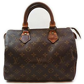 Louis Vuitton Monogram Speedy 25 Boston Bag PM 862110