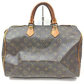 Louis Vuitton Monogram Speedy 35 Boston GM 861702