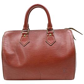 Louis Vuitton Kenya Brown Epi Speedy 30 Bag 35LV713