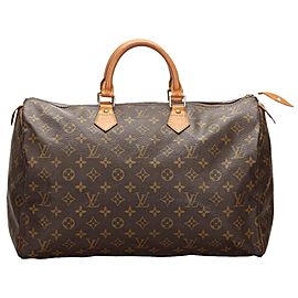 Louis Vuitton Large Monogram Speedy 40 Boston GM 860899