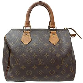 Louis Vuitton Monogram Speedy 25 Boston PM 860668