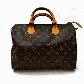 Louis Vuitton Monogram Speedy 30 Boston MM 65LV713