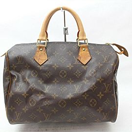 Louis Vuitton Monogram Speedy 30 Boston MM 861028