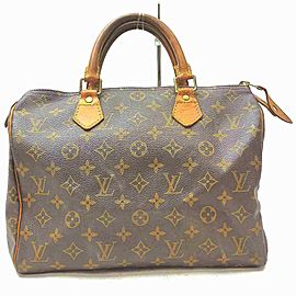 Louis Vuitton Monogram Speedy 30 Boston MM 861550