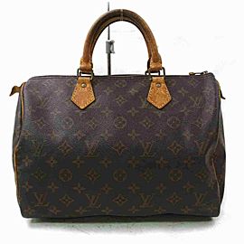 Louis Vuitton Monogram Speedy 30 Boston MM Medium 860331