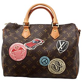 Louis Vuitton My LV World Tour Monogram Speedy Bandouliere 30 with Strap 861419