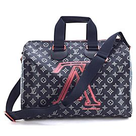 Louis Vuitton Rare Limited Upside Down Monogram Ink Speedy Bandouliere 40 860087