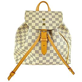 Louis Vuitton Damier Azur Sperone Backpack 861384