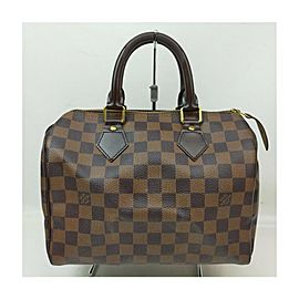 Louis Vuitton Damier Ebene Speedy 25 Boston Bag 863293