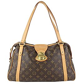 Louis Vuitton Monogram Stresa PM Shoulder Bag 93lv92