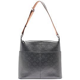 Louis Vuitton Charcoal Monogram Vernis Mat Sutter 861480