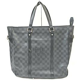 Louis Vuitton Damier Graphite Tadao MM Tote 861736