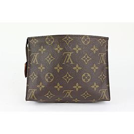 Louis Vuitton Monogram Toiletry Pouch 19 Poche Toilette Pochette 1025lv28