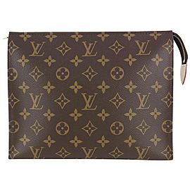 Louis Vuitton Discontinued Monogram Toiletry Pouch 26 Poche Toilette Case 112lv10