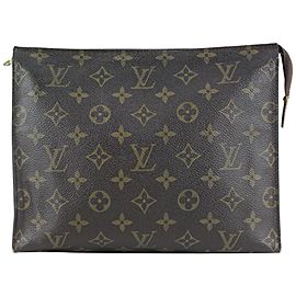 Louis Vuitton Discontinued Monogram Toiletry Pouch 26 Poche Toilette Make Up 1LZ1109