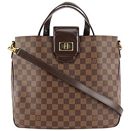 Louis Vuitton Damier Ebene Rosebery 2way Tote Bag 119lv37