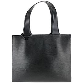 Louis Vuitton Black Epi Leather Gemeaux Tote Bag 913lv9