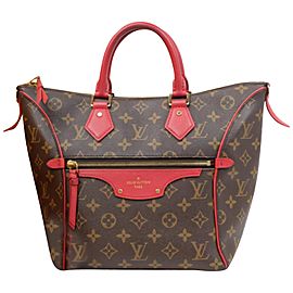 Louis Vuitton Tournelle Pm 2Way 234394 Brown Monogram Canvas Tote