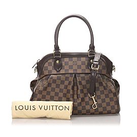 Louis Vuitton Damier Ebene Trevi PM Boston Bowler with Strap 860311