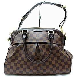 Louis Vuitton Trevi PM Damier Ebene 2way Bowler 872423