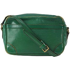 Louis Vuitton Green Epi Leather Trocadero Crossbody Bag 2LV1015