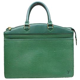 Louis Vuitton Green Epi Borneo Riviera Vanity Case 869967