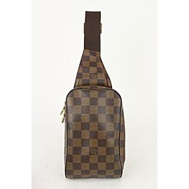 Louis Vuitton Damier Ebene Geronimos Waist Bag 823lv23