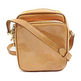 Louis Vuitton Pink Salmon Monogram Vernis Wooster Crossbody Bag