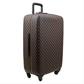 Louis Vuitton Zephyr 70 Rolling Luggage Trolley Suitcase 219367 Damier Ebene Coated Canvas Weekend/Travel Bag