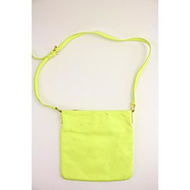 Marc by Marc Jacobs Neon Yellow Too Hot To Handle Sia Crossbody Bag 251mj56