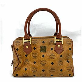 MCM Monogram Visetos Boston 860818