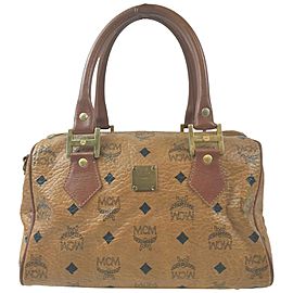 MCM Monogram Visetos Boston 861171