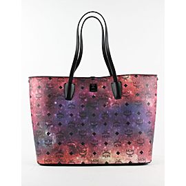 MCM Galaxy Visetos Medium Shopper Tote Bag 4mcm1223