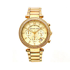 Michael Kors Parker MK5354 Gold Tone Stainless Steel 39mm Womens Watch