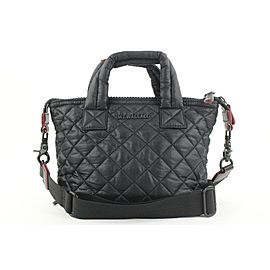 MZ Wallace Black Quilted 2way Tote Bag 50mz115