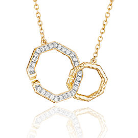 Yellow Gold Hero Front Closure Necklace