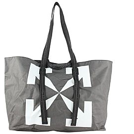 Off-White™ Large Arrows Black Shopper Tote 113of37