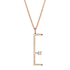 Mimi So Type Letter "E" Pendant