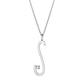 Mimi So Type Letter "S" Pendant