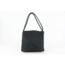 Prada Black Nylon Tessuto Tote bag 917pr20